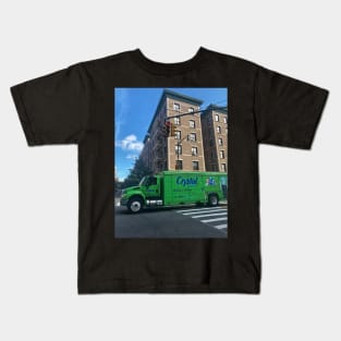 Green Truck, Harlem, Manhattan, New York City Kids T-Shirt